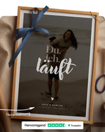 Du, ich, läuft - Fotoprint