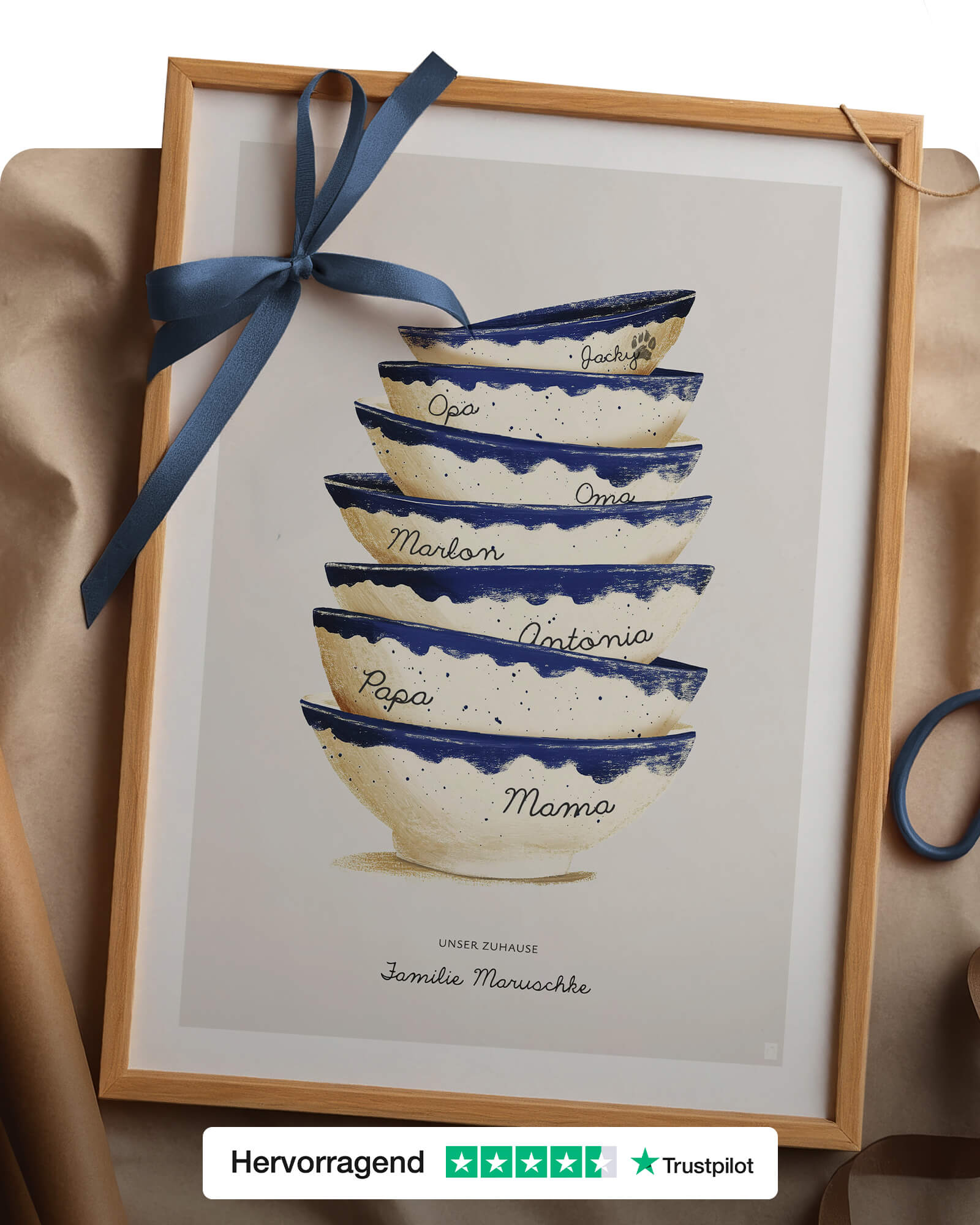 Familien-Bowls Print