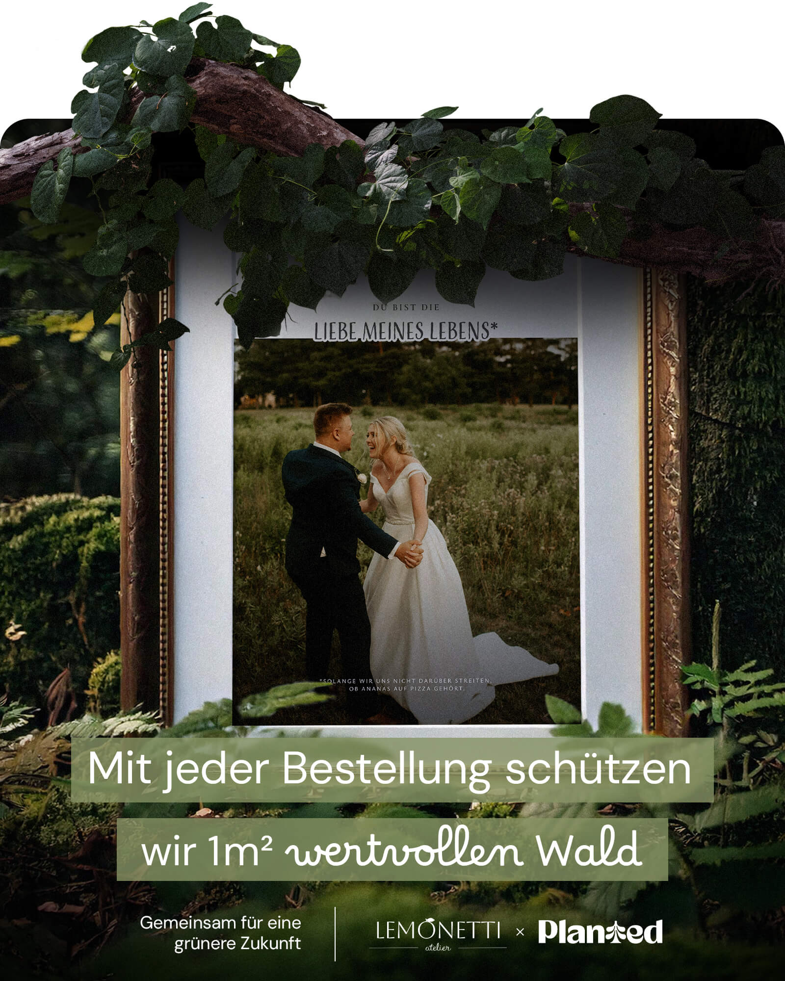 Liebe meines Lebens Humor-Print