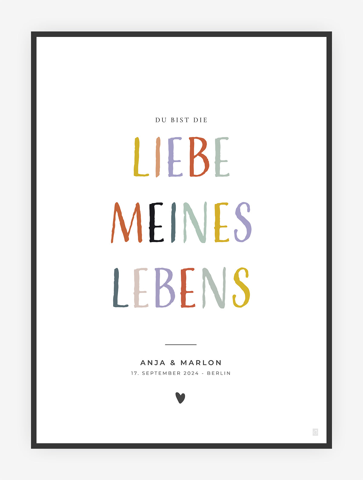 Liebe meines Lebens Print