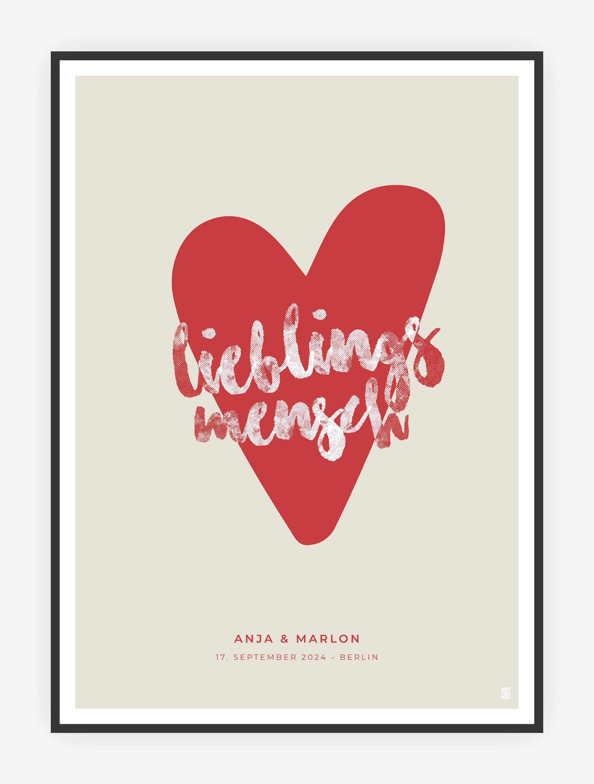 Lieblingsmensch Print