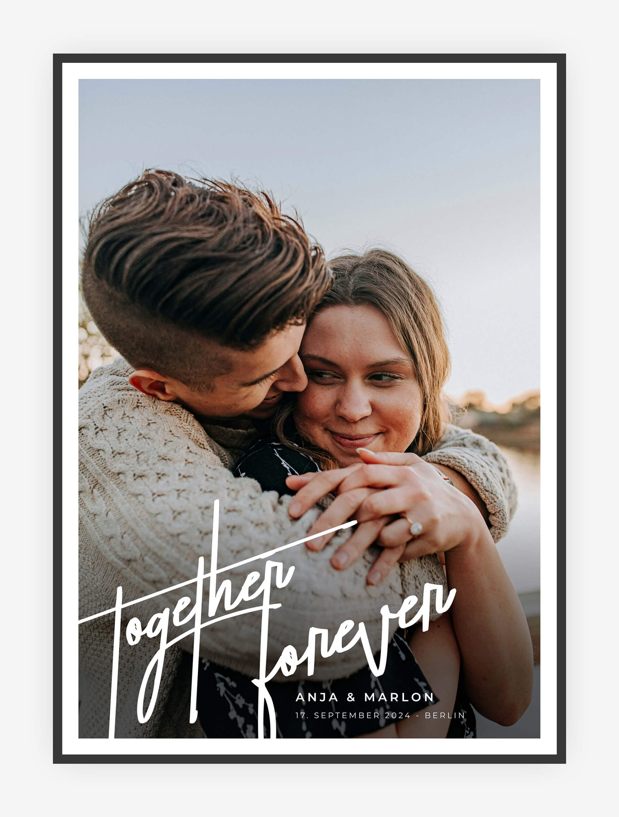 Fotoprint "Together Forever"