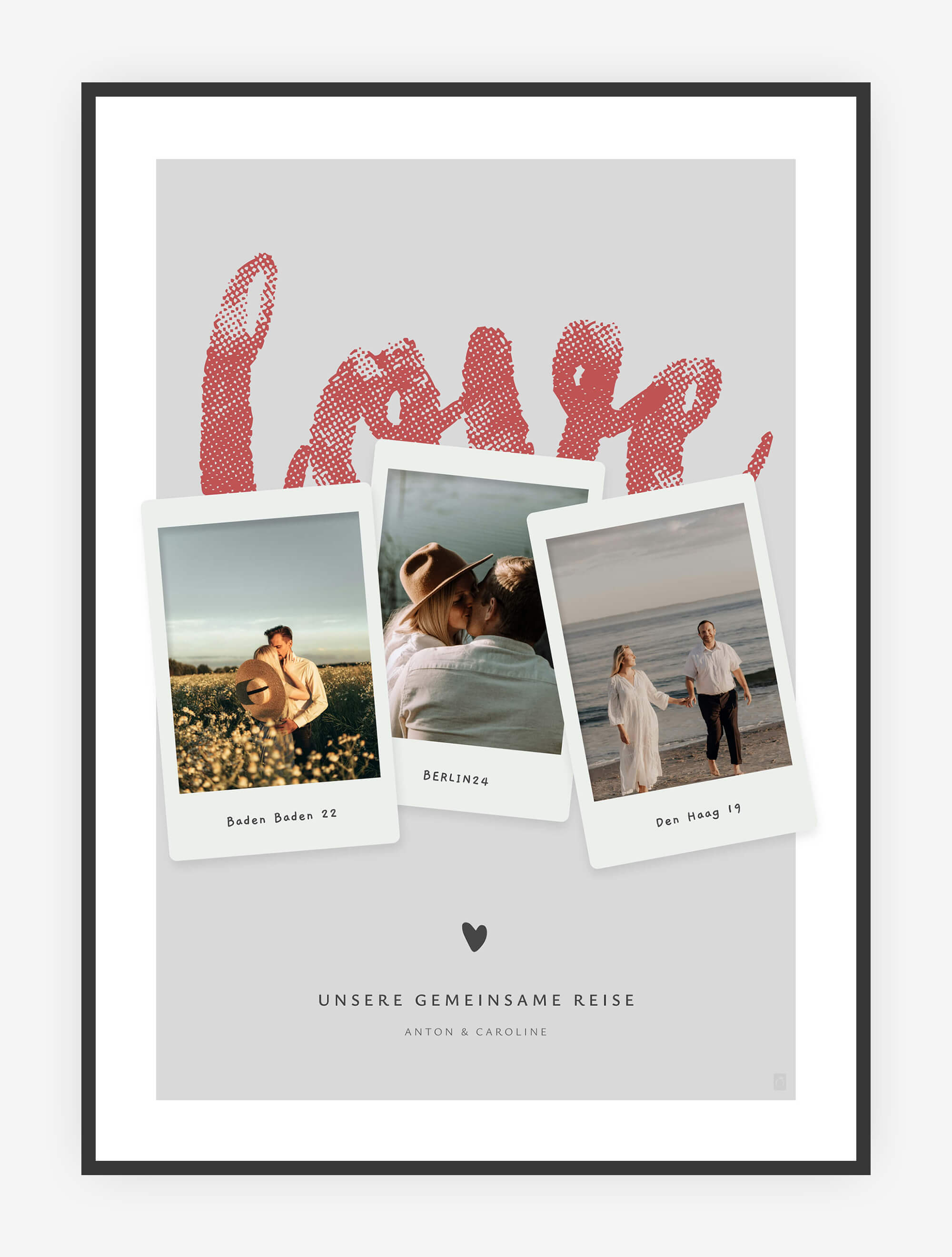 Love Polaroid-Print