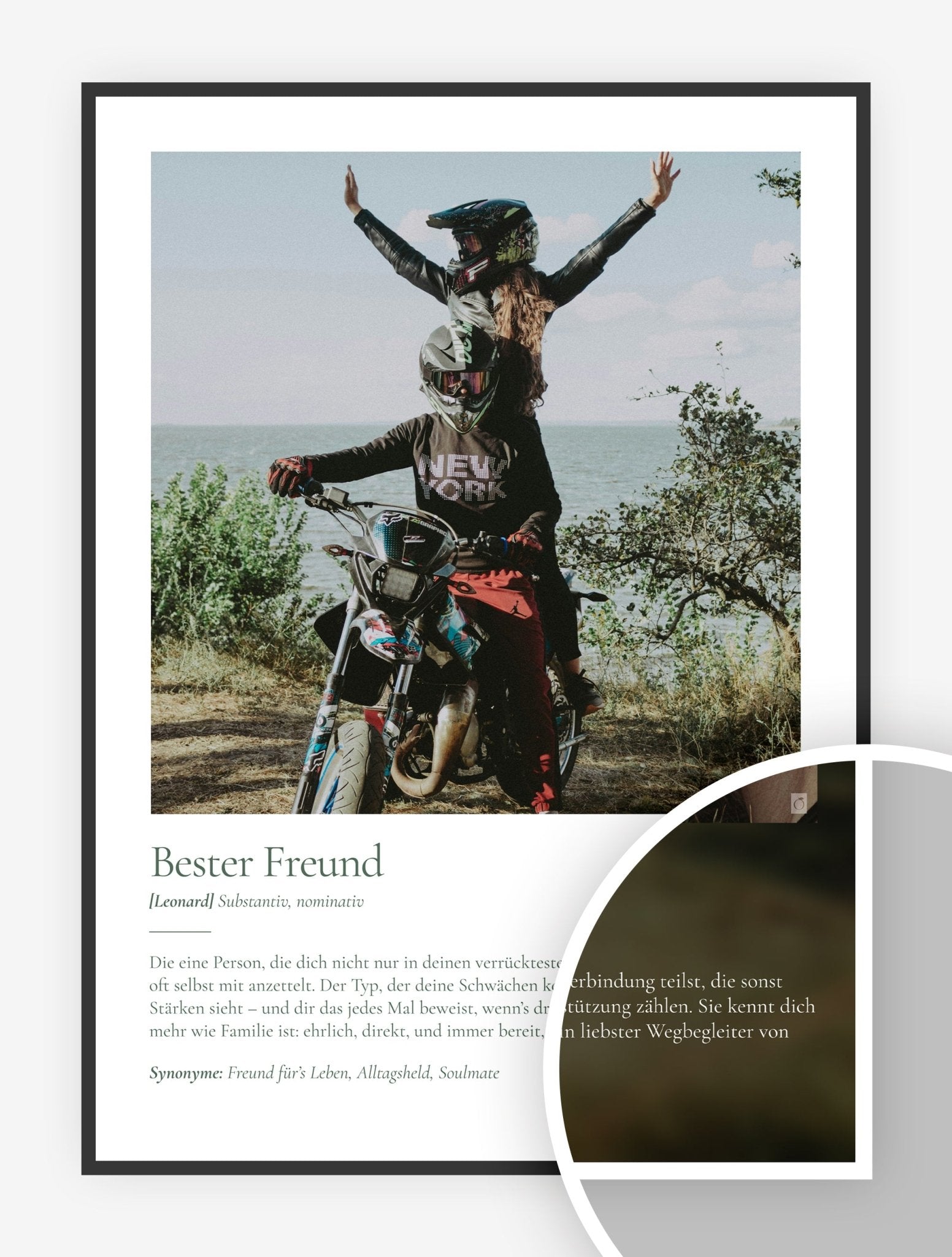 Definitionsprint "Bester Freund"