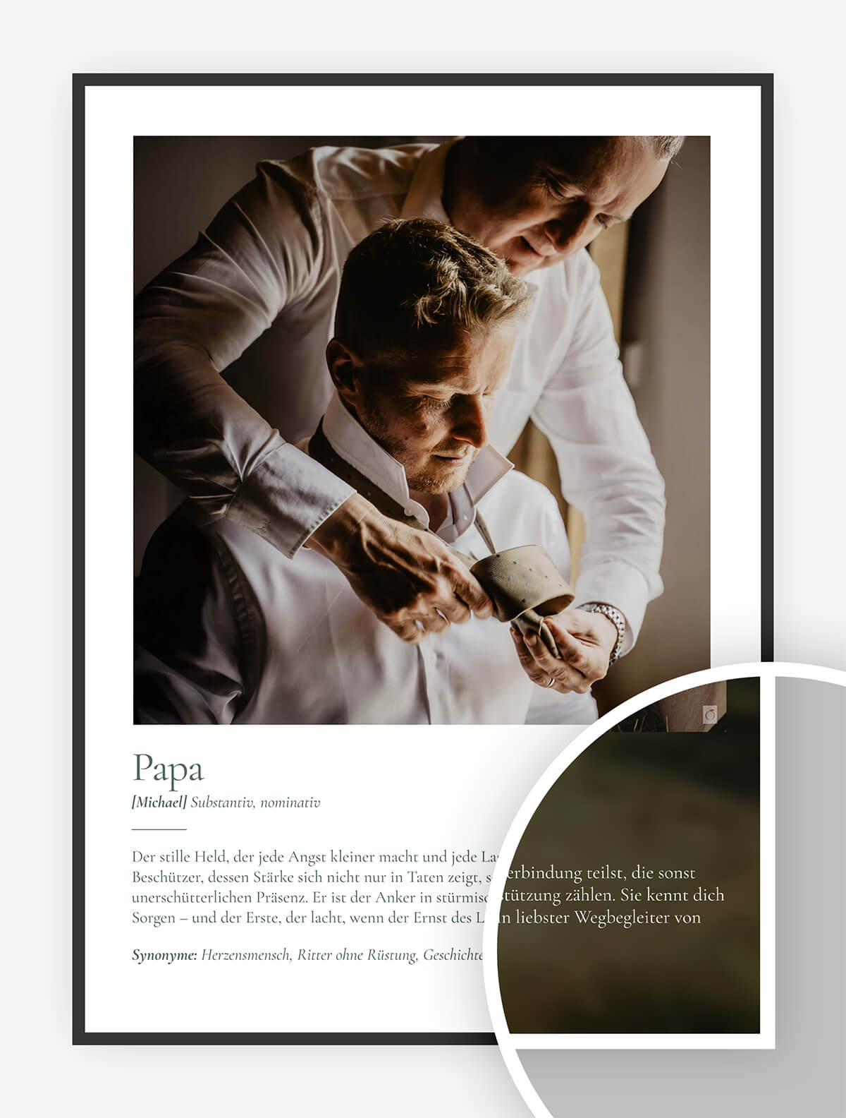 Definitionsprint "Papa"