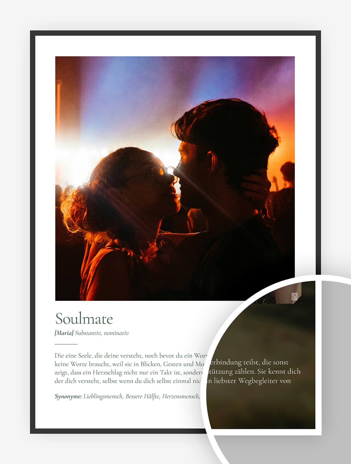 Definitionsprint "Soulmate"