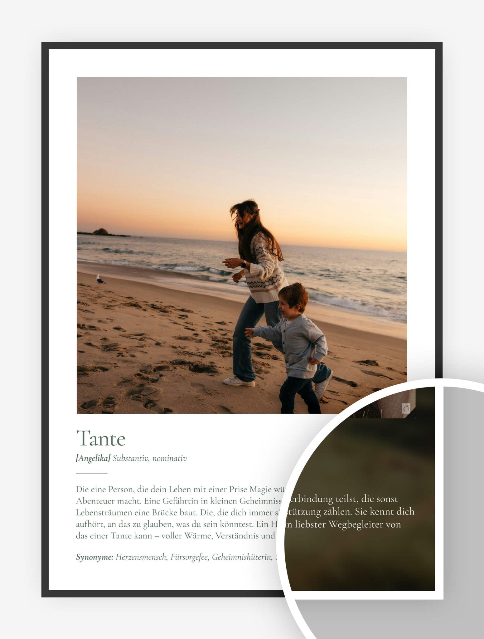 Definitionsprint "Tante"