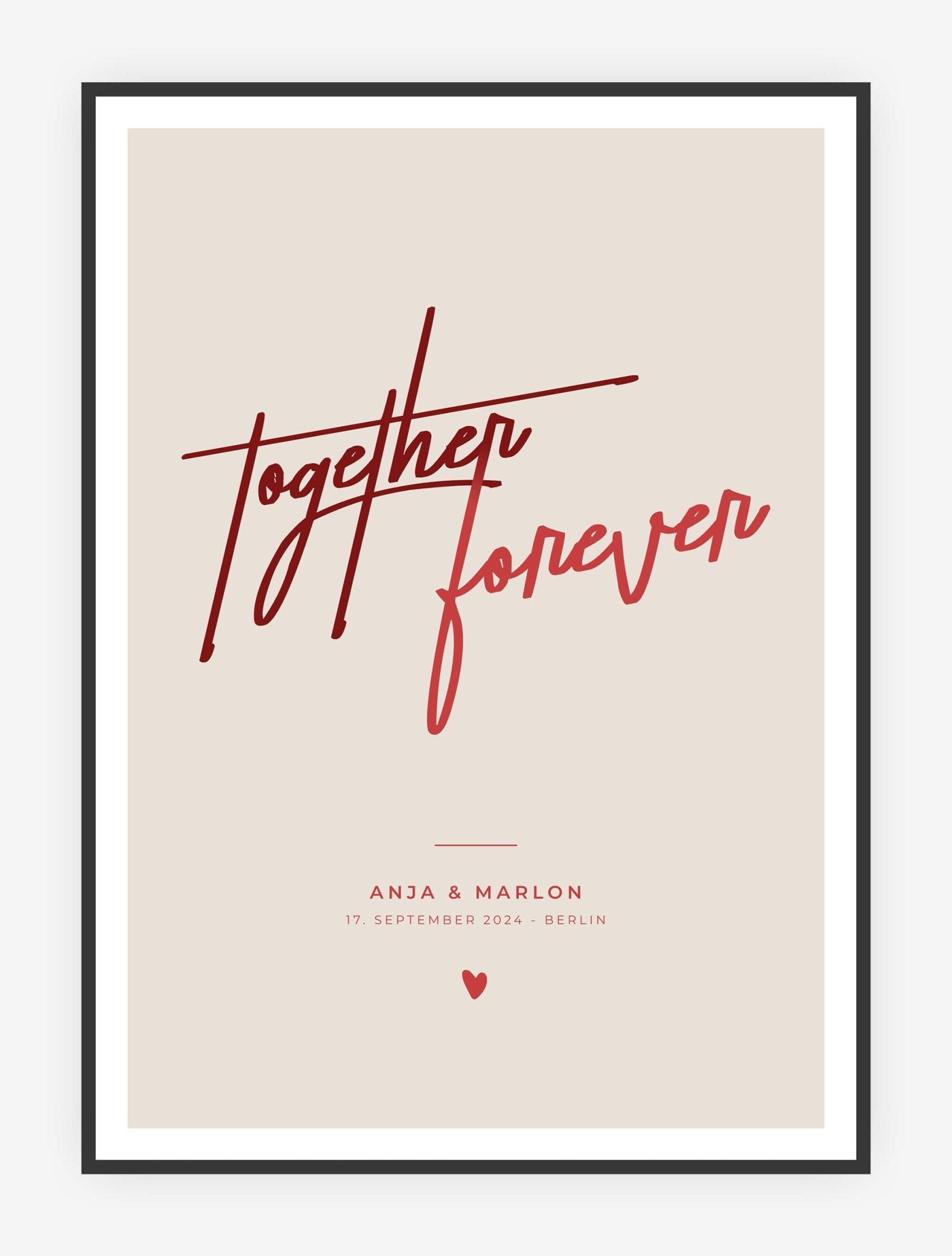 Together Forever Print